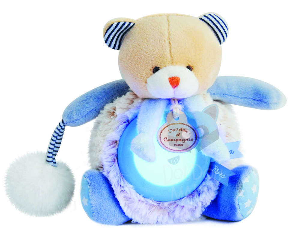  lovely pistachio night light blue bear 